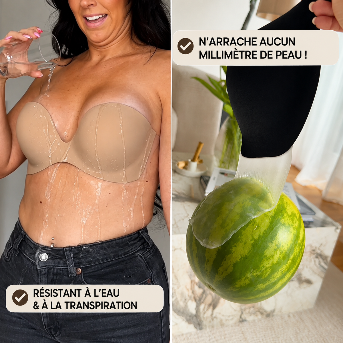 Soutien-gorge adhésif push-up sans bretelles™